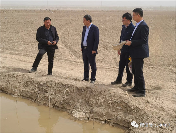 做好土地文章 助推鄉村振興——集團黨委委員、副總經理趙星軍帶隊赴酒泉對接推動生態保護修復業務